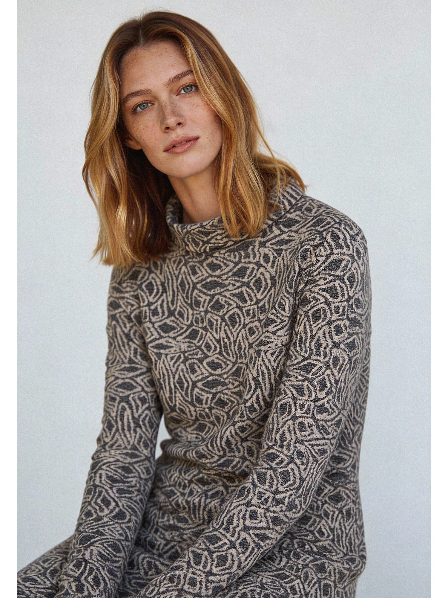 MORE&MORE Jerseykleid weiches Jersey-Schlupfkleid