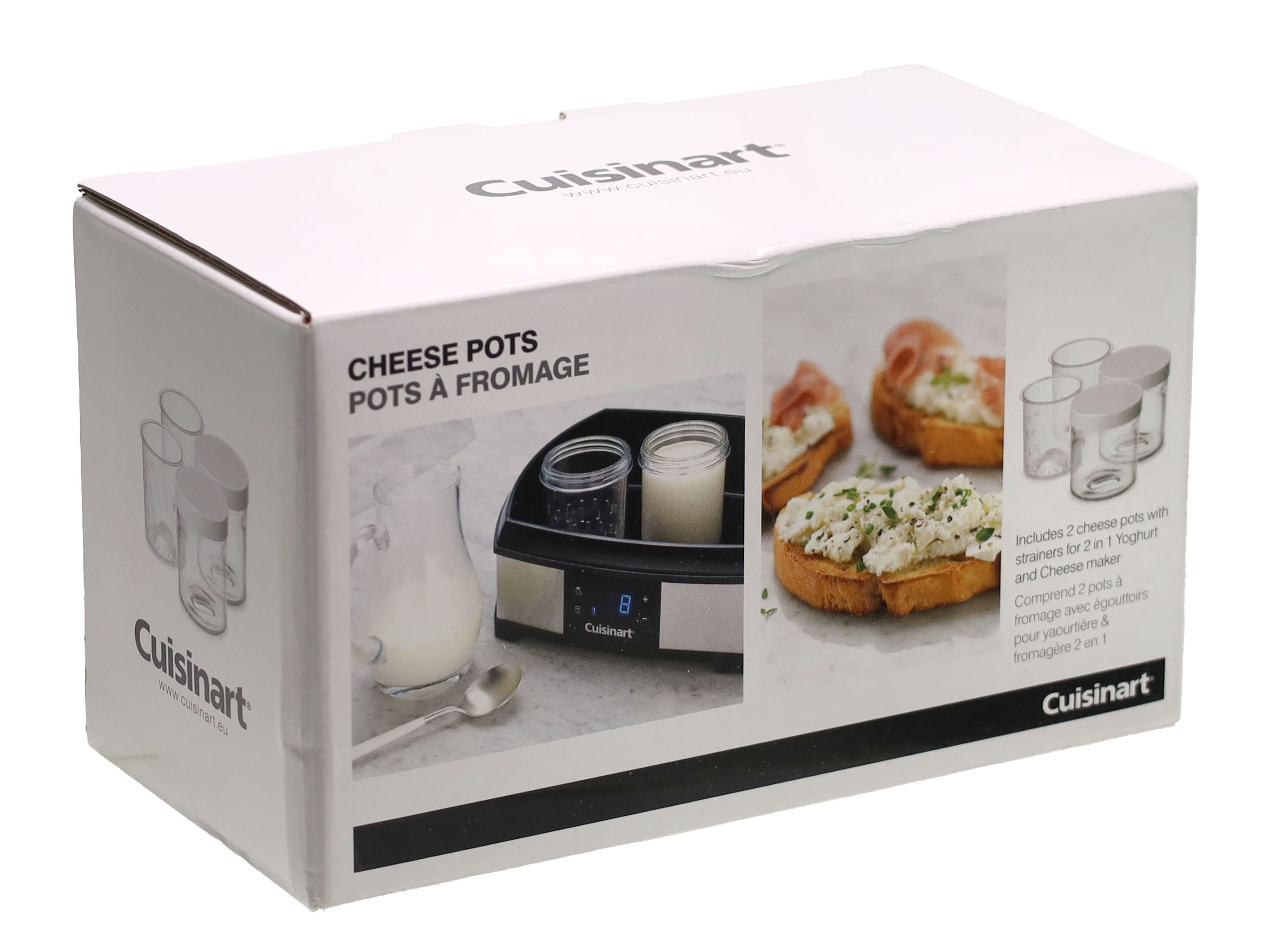 Cuisinart Joghurtgläser Cuisinart YM402E Joghurtgläser für YM400E Joghurt-Zubereiter, 2 Stück