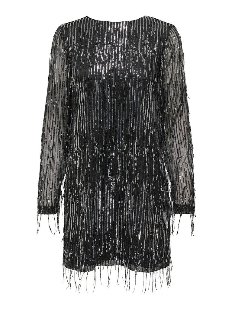 ONLY Minikleid ONLSPACY LS SEQUINS BOW DRESS WVN