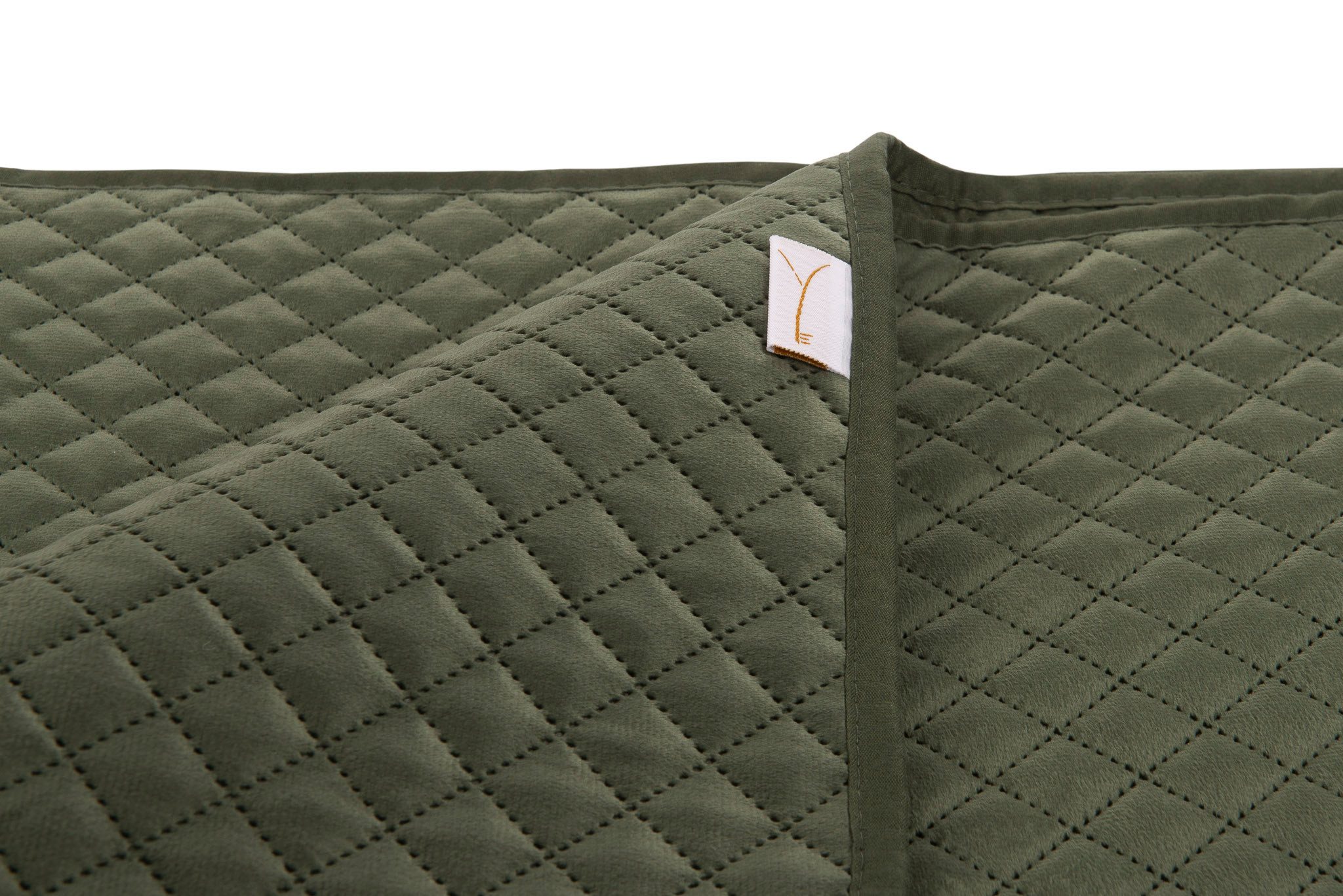 YELLOW Bettüberwurf Victoria Bettüberwurf 270x260 Army Green Bettüberwurf 270x260 Army-Gr, Bettüberwurf Tagesdecke