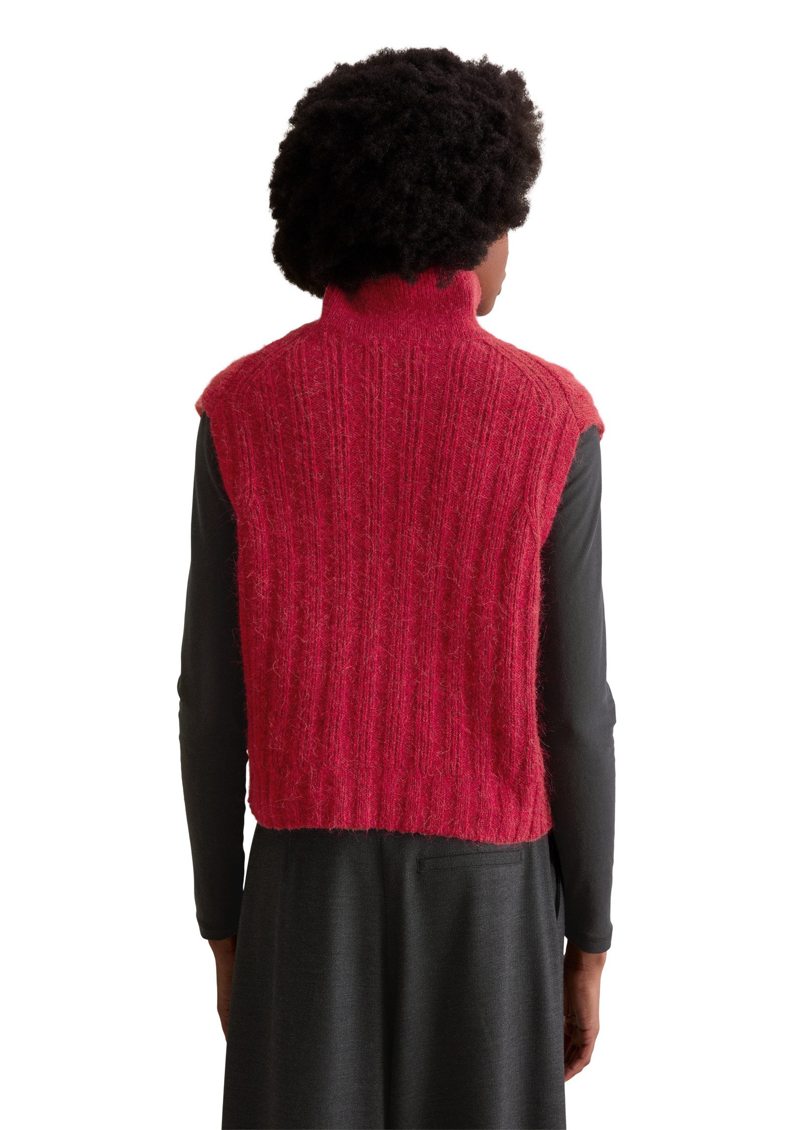 Marc O'Polo DENIM Strickpullover aus edlem Wolle-Alpakawolle-Mix