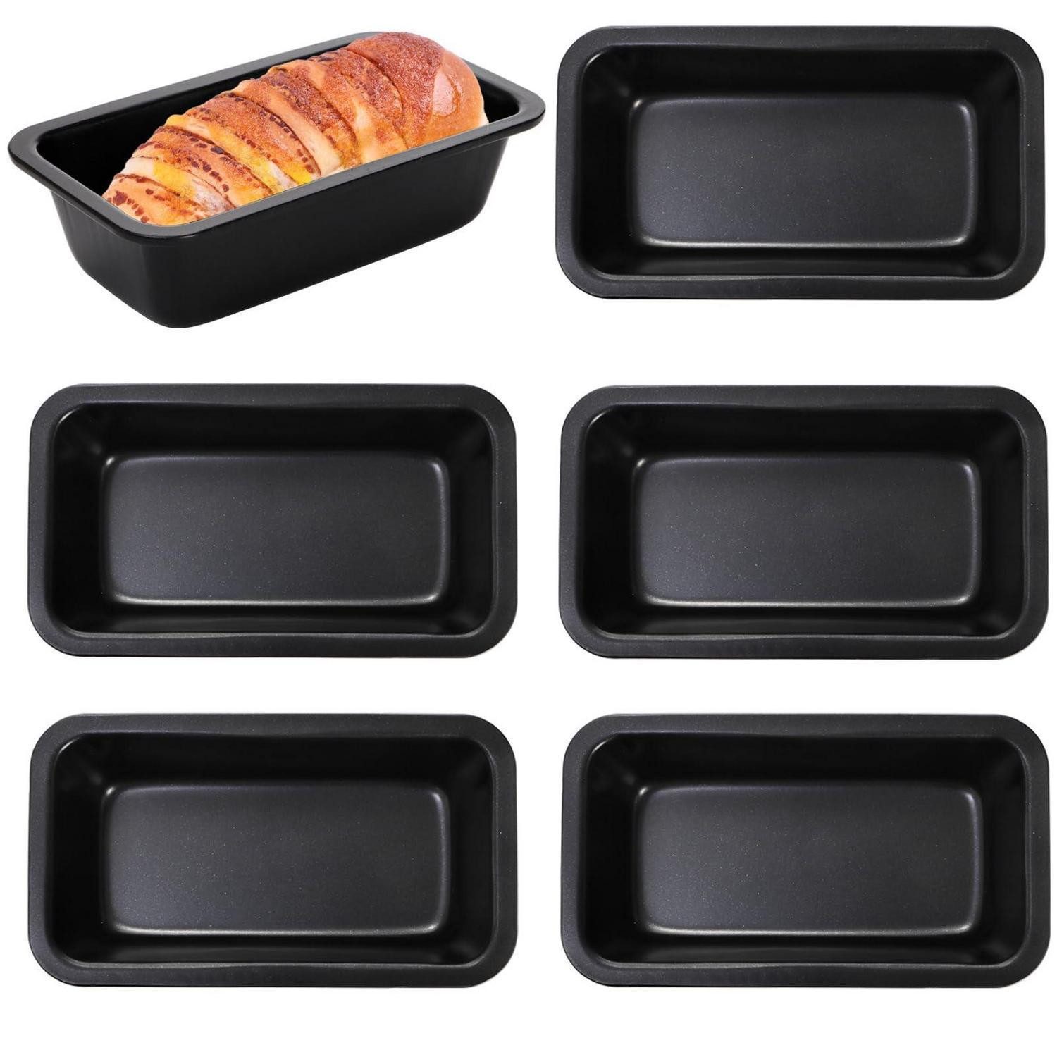 LuxusKollektion Brotbackform Kastenform Antihaft 6er Set 15x9x5cm, (6-tlg)