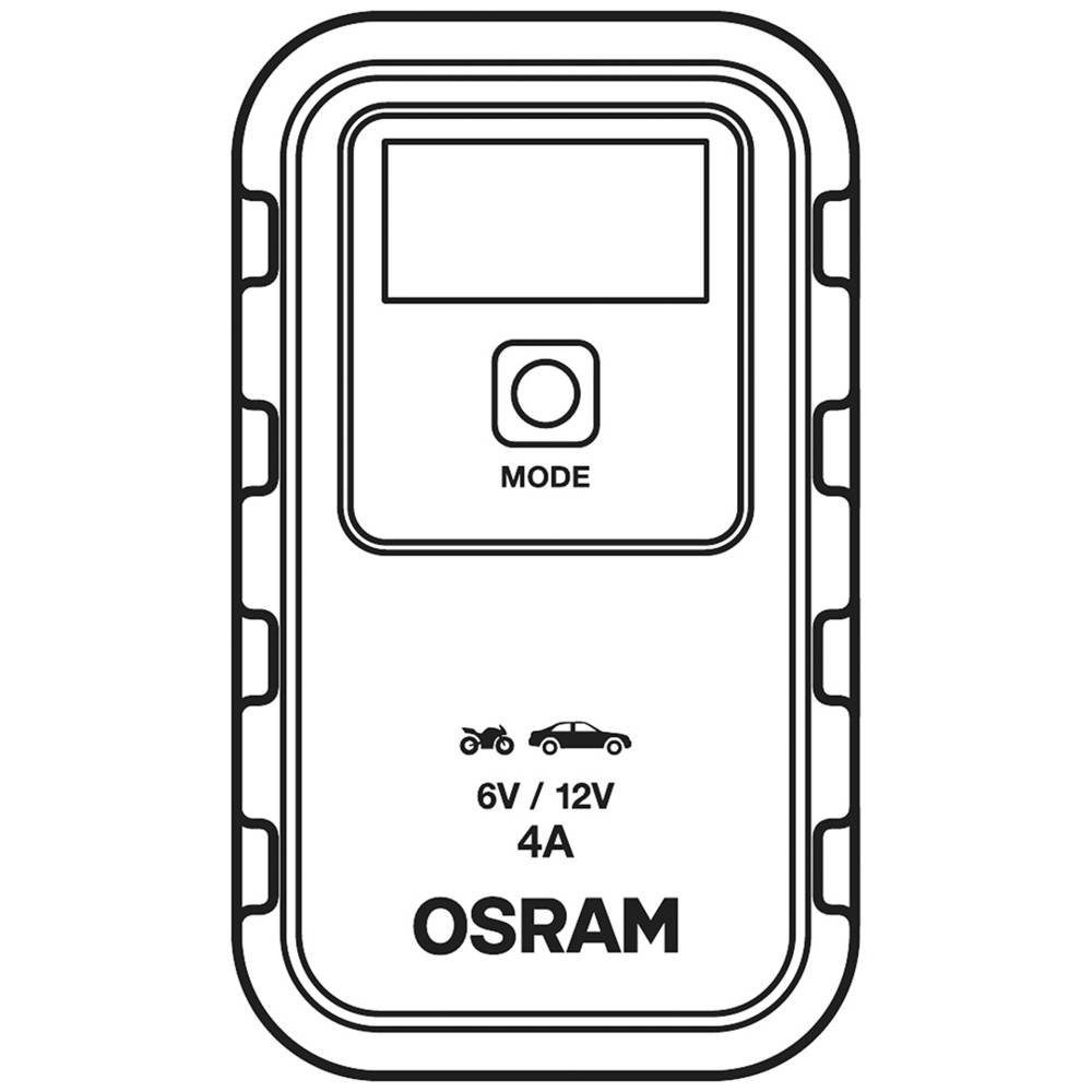 Osram Intelligentes 904 Auffrischen, Batterieprüfung) Regenerieren, BATTERYcharge (Akkutest, Ladegerät Autobatterie-Ladegerät