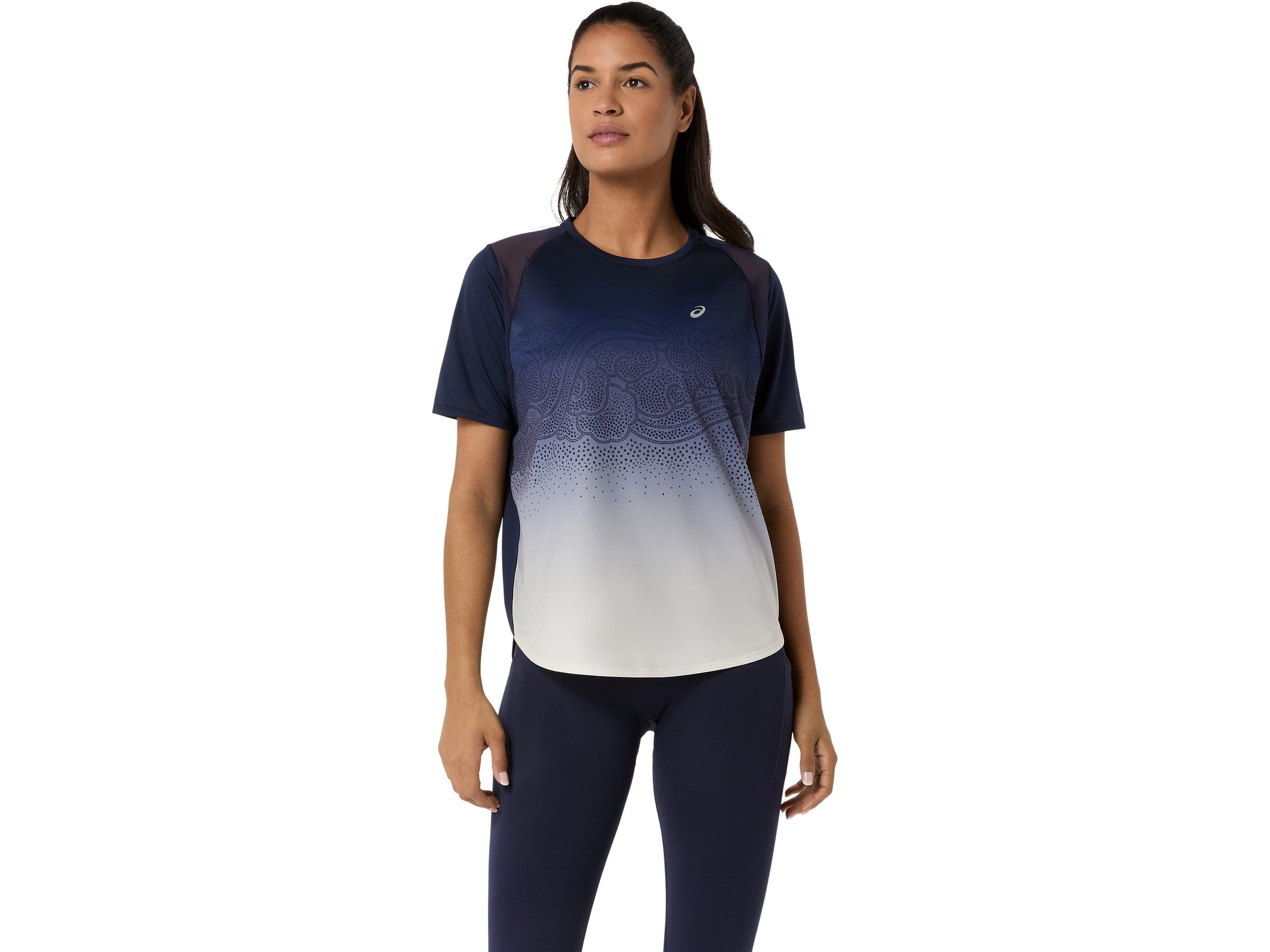 Asics Laufshirt ROAD FADE SS TOP ACTIBREEZE™ Technologie, Atmungsaktiv, Reflektierend