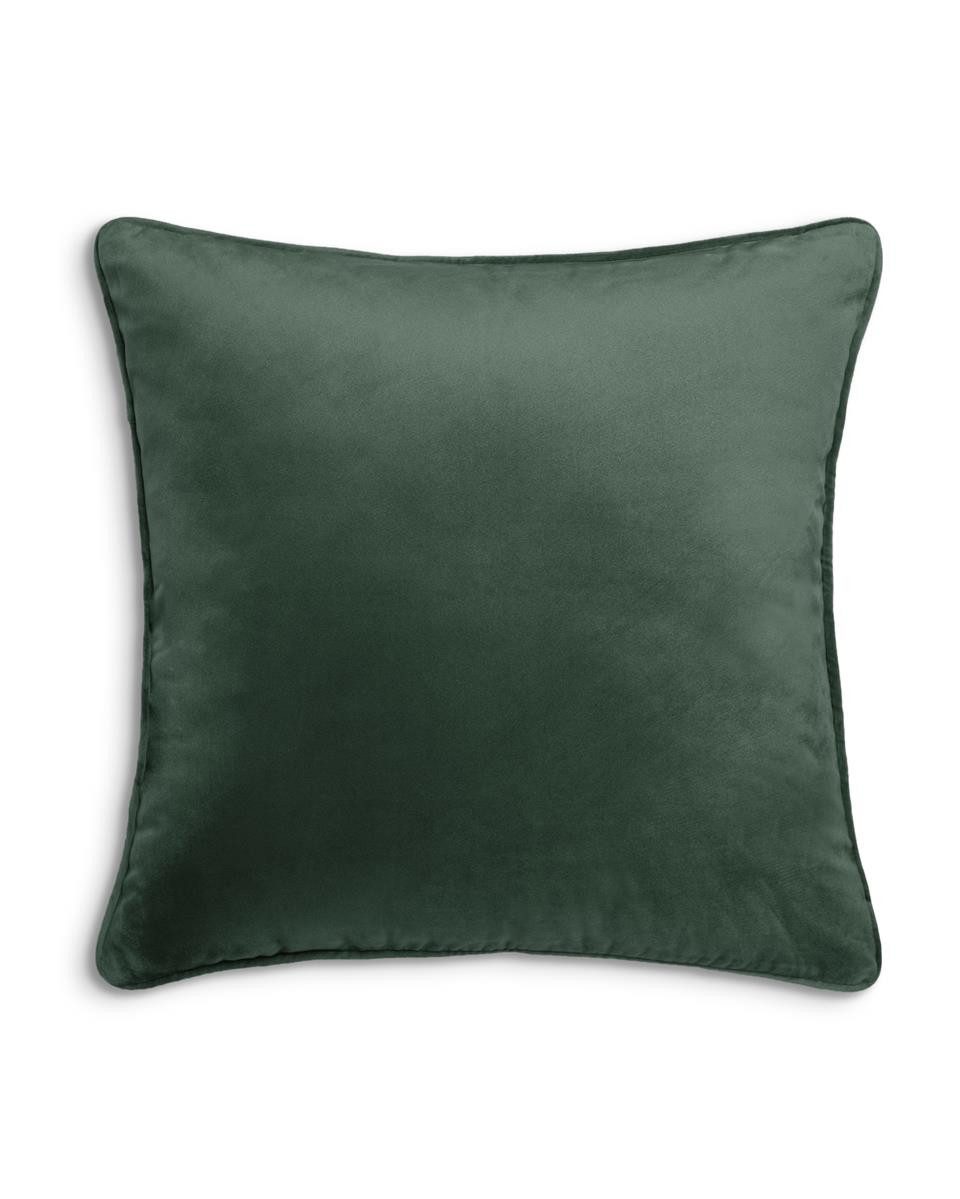 YELLOW Bettüberwurf Velours Original Dekokissen 48x48 Calla Green Dekokissen 48x48 Calla-, Dekokissen Kissen Sofakissen