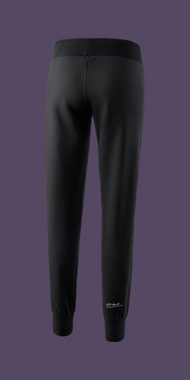 Erima Jogginghose sweatpants with cuff black (1-tlg)