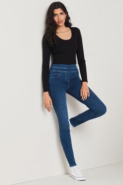 Next Jeansleggings Figurformende weiche Superstretch-Jeans-Leggings (1-tlg)