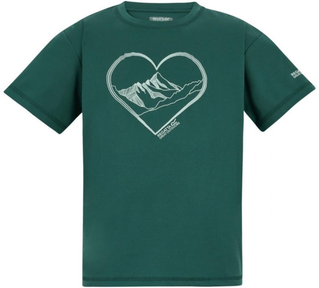 Regatta T-Shirt Kinder T-shirt in melierte und einfarbige Optionen - Aria