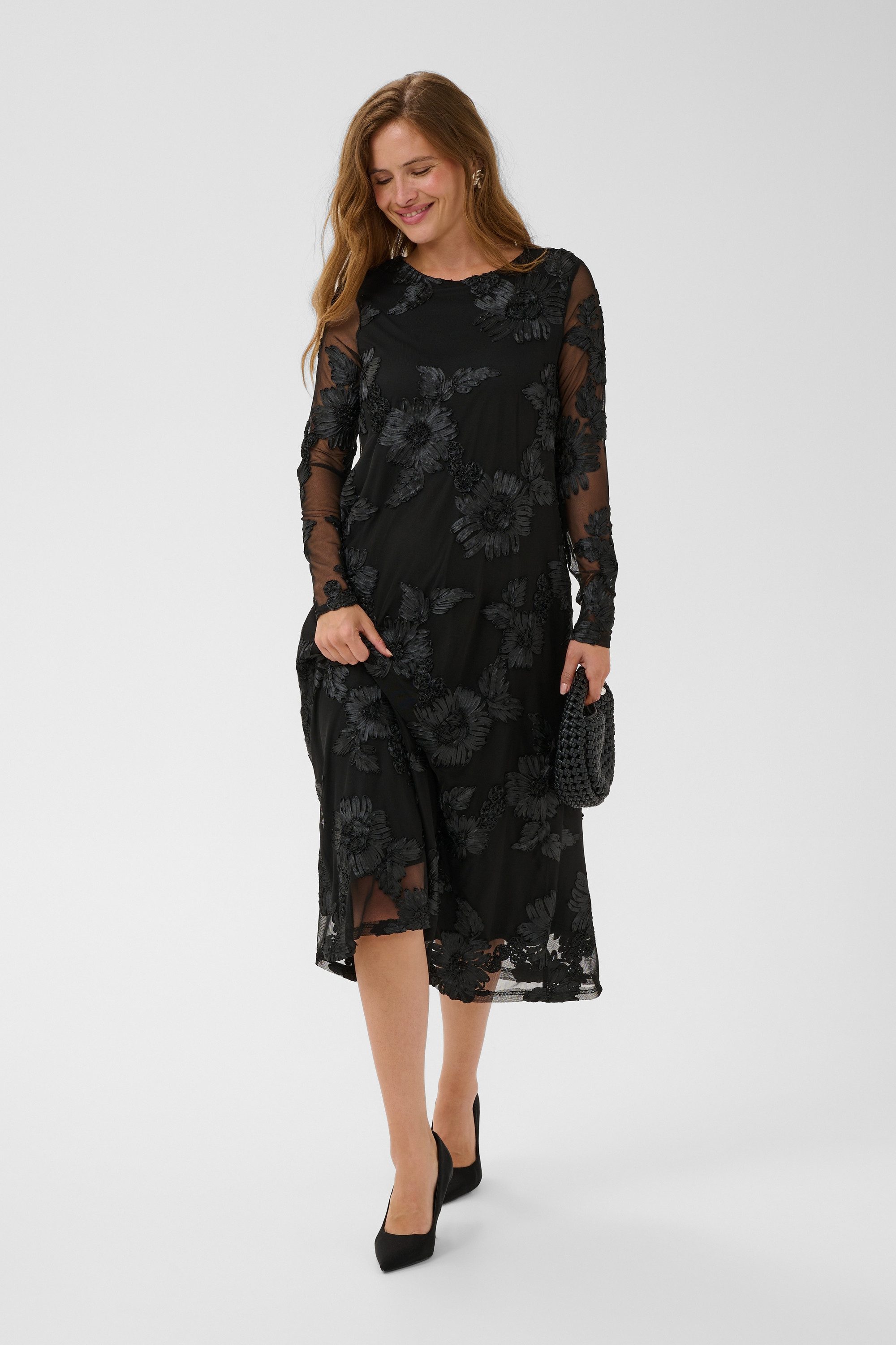 KAFFE Strickkleid Kleid KAjulianne