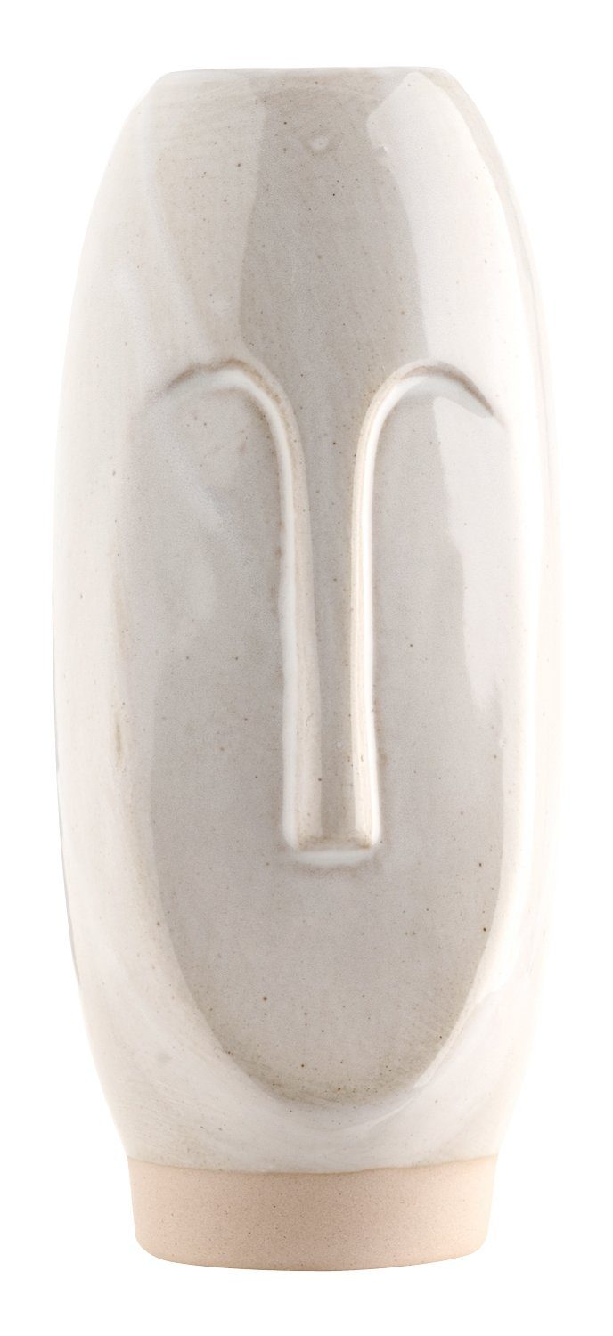Dekovase DAPHNE, Weiß, H cm Ø 20 Porzellan, 8 cm