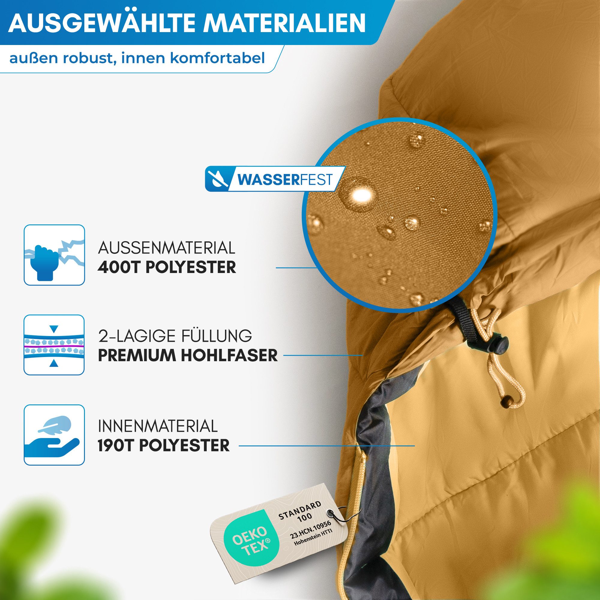 Nordmut Mumienschlafsack für Kinder mitwachsend, 3 Jahreszeiten, Camping Outdoor, leicht, warm (Spar-Set, 1 tlg., Nordmut Bukke + Kompressionsbeutel + Sticker), atmungsaktiv, wasserabweisend, kleines Packmaß, 2-Wege-Reißverschluss