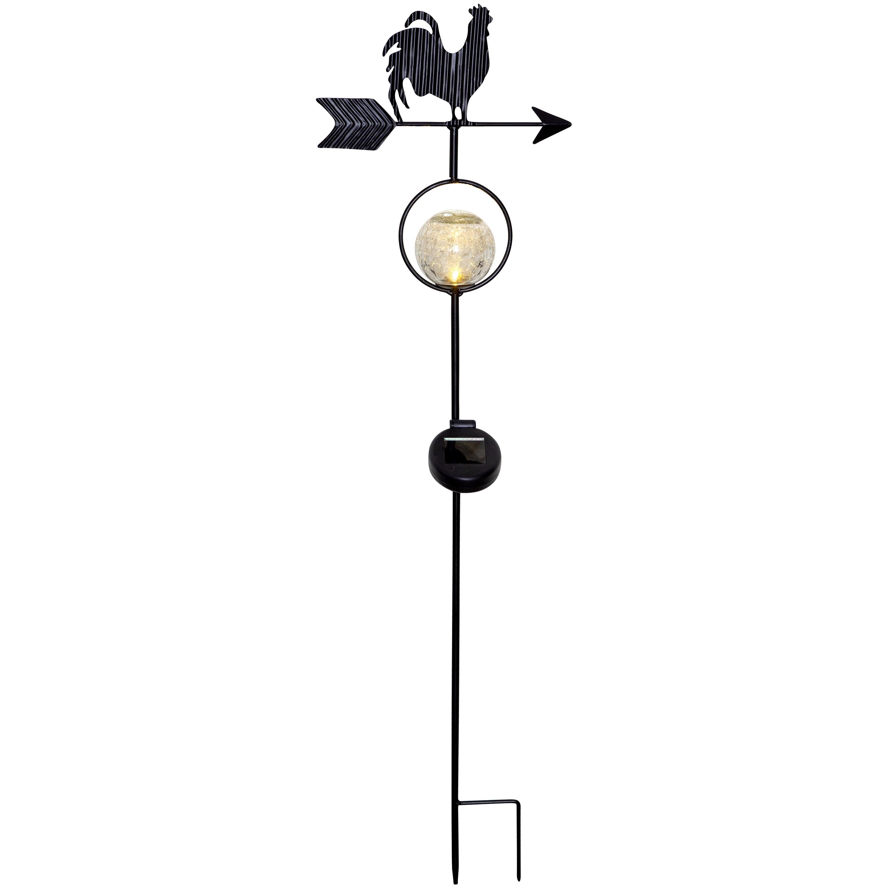 STAR TRADING LED Solarleuchte Windy, Solar-Erdspieß Windy