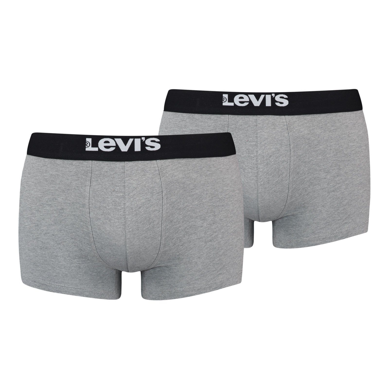 Boxershorts LEVIS MEN SOLID BASIC TRUNK ORGANIC CO 2er Pack