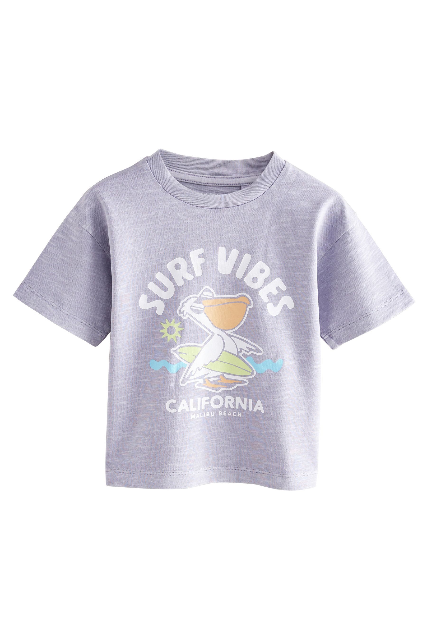Next T-Shirt Kurzarm-T-Shirt mit Grafik-Print aus günstig online kaufen