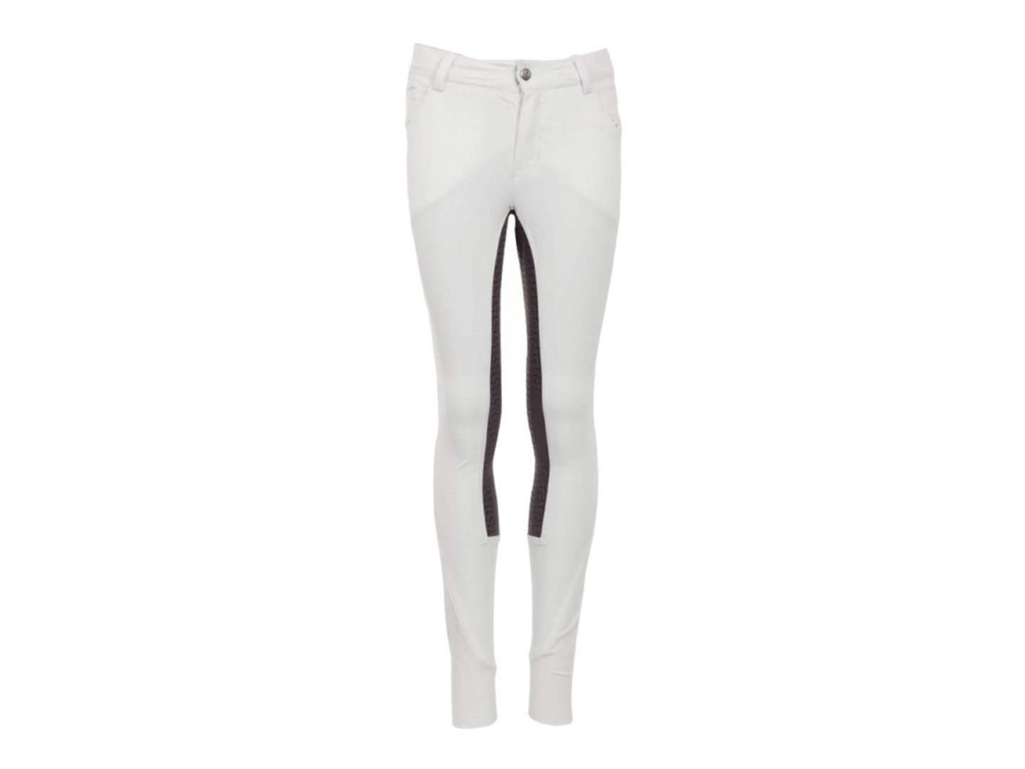 BR Reithose Turnierreithose Navan Kinder Silikonbesatz in Snow White