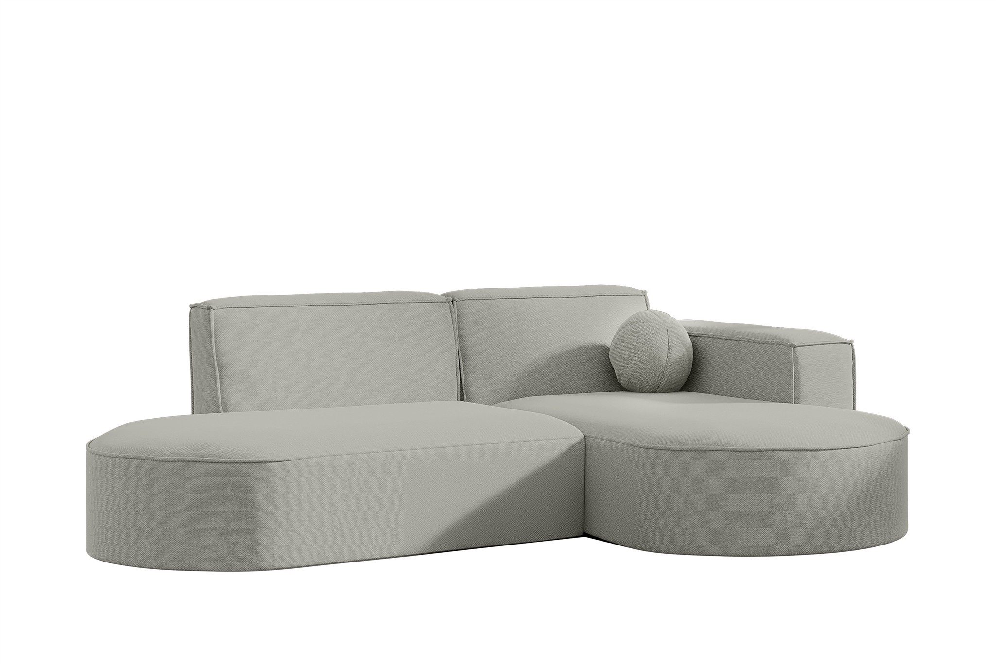 Fun Möbel Loungesofa Gartenmöbel Gartensofa Ecksofa SUNDAY XS, inkl. 1 Zierkissen, Wetterfester Stoff