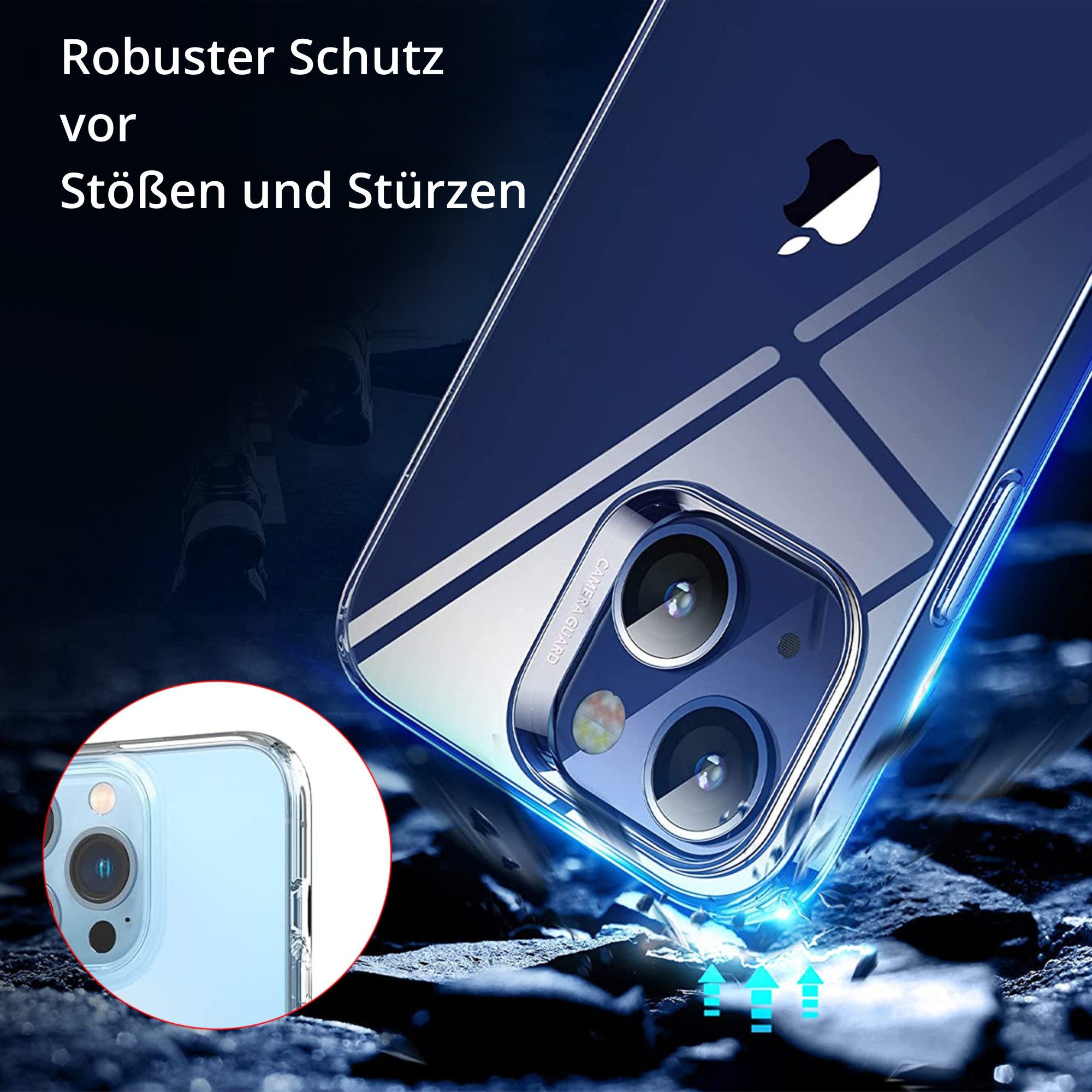 Mycotech Handyhülle Hülle für Apple iPhone Silikon Bumper für iPhone 16 Pro