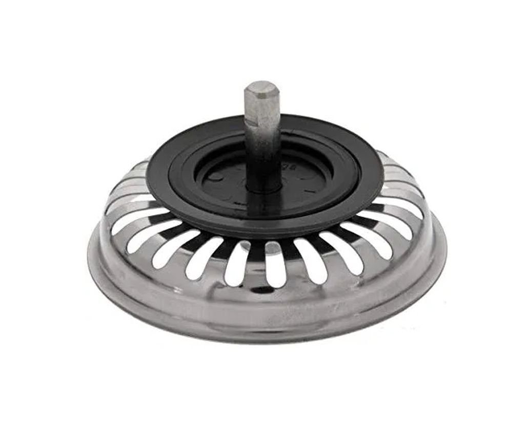 Blanco Siebventil 125561 Siebkorb Ø 82mm mit Hubstange Ø 8 x 24mm incl. Dichtung Ø 51mm