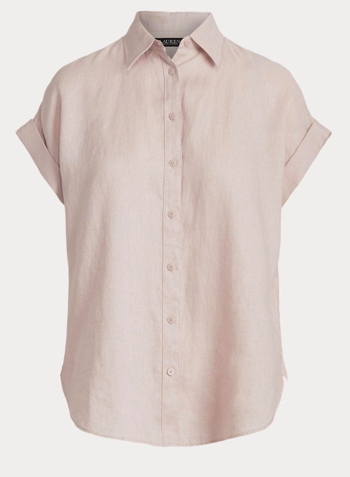 Polo Ralph Lauren T-Shirt "LAUREN" Hemd Linen Broono Dolman-Sleeve Shirt Bl günstig online kaufen