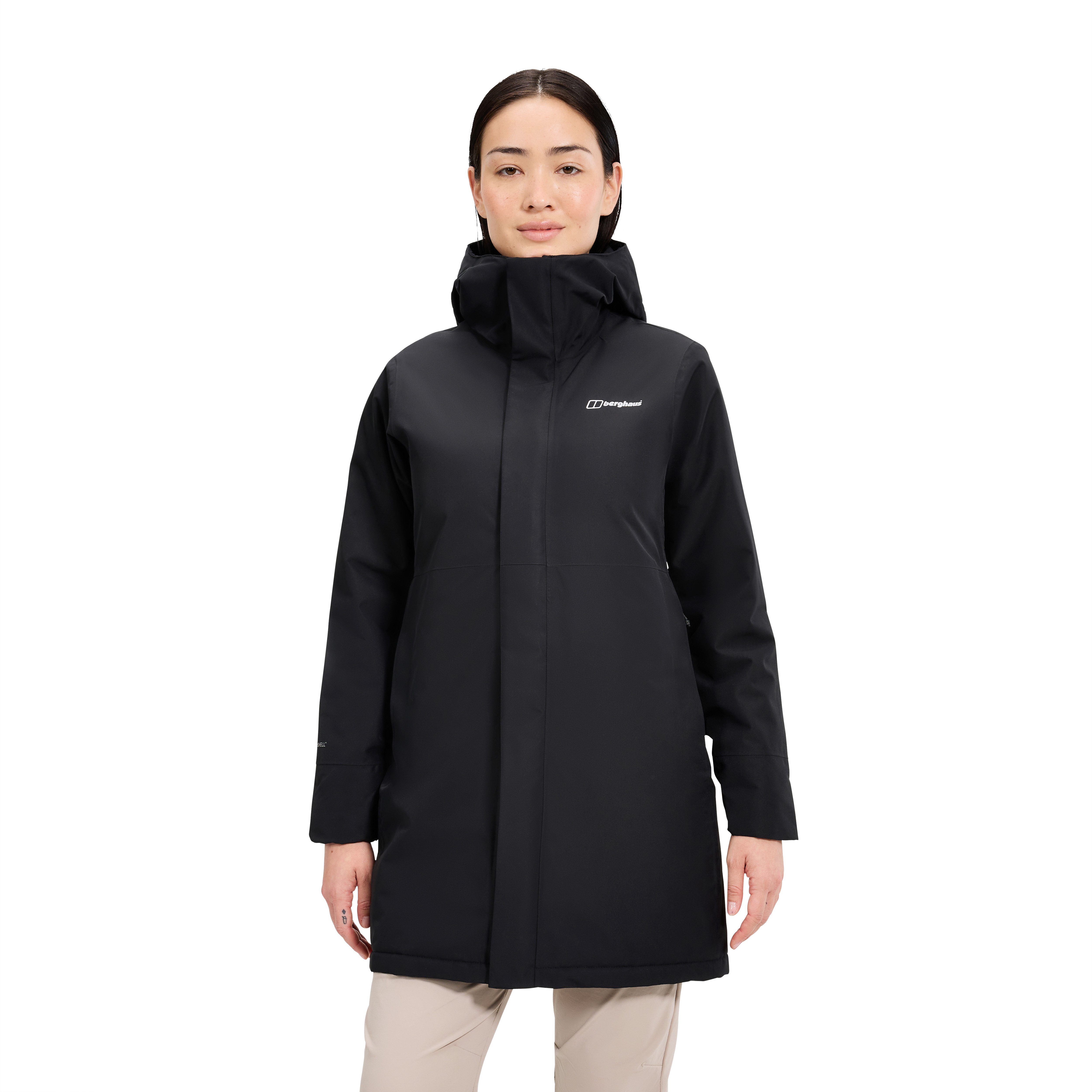 Berghaus Softshelljacke W HINDERWICK JKT mit praktischer Kapuze