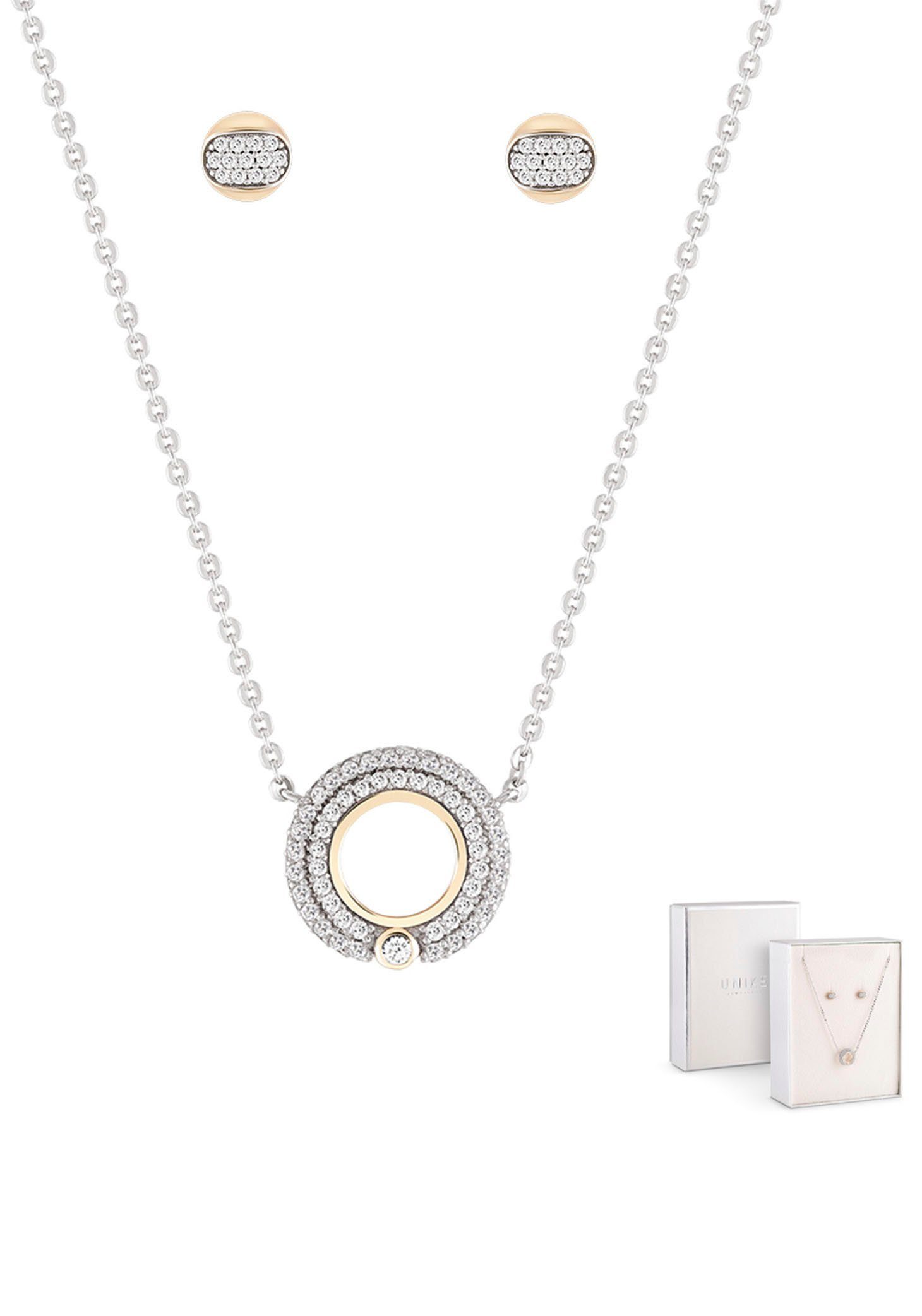 JEWELLERY SHINNY, UNIKE UK.PK.1202.0002 Schmuckset (Set, CLASSY 3-tlg)