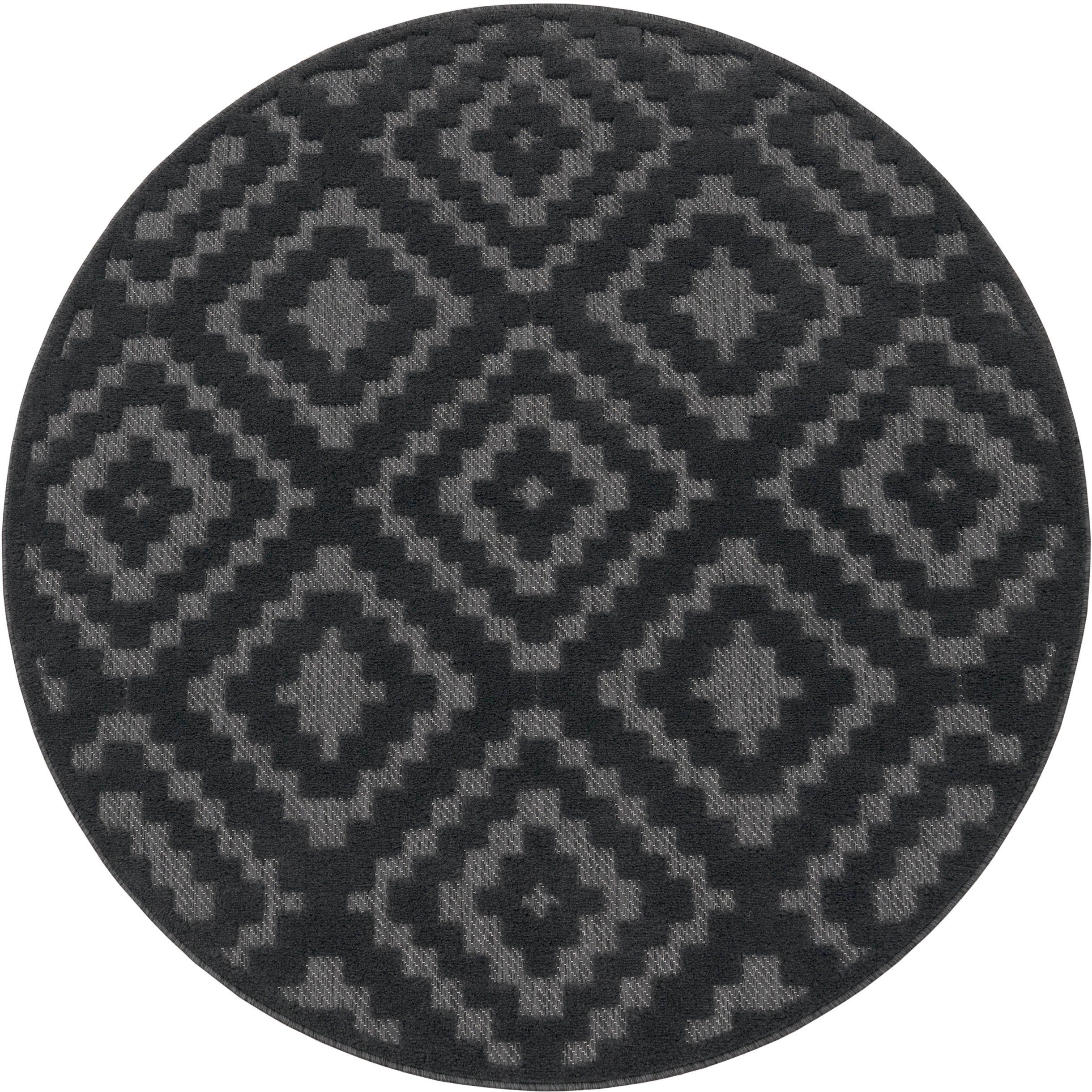Paco Home Teppich Livorno 672, rund, günstig online kaufen