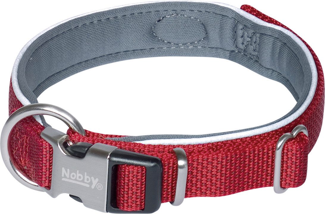 Nobby Hundehalsbandleuchte Nobby Halsband Classic Preno Royal rot