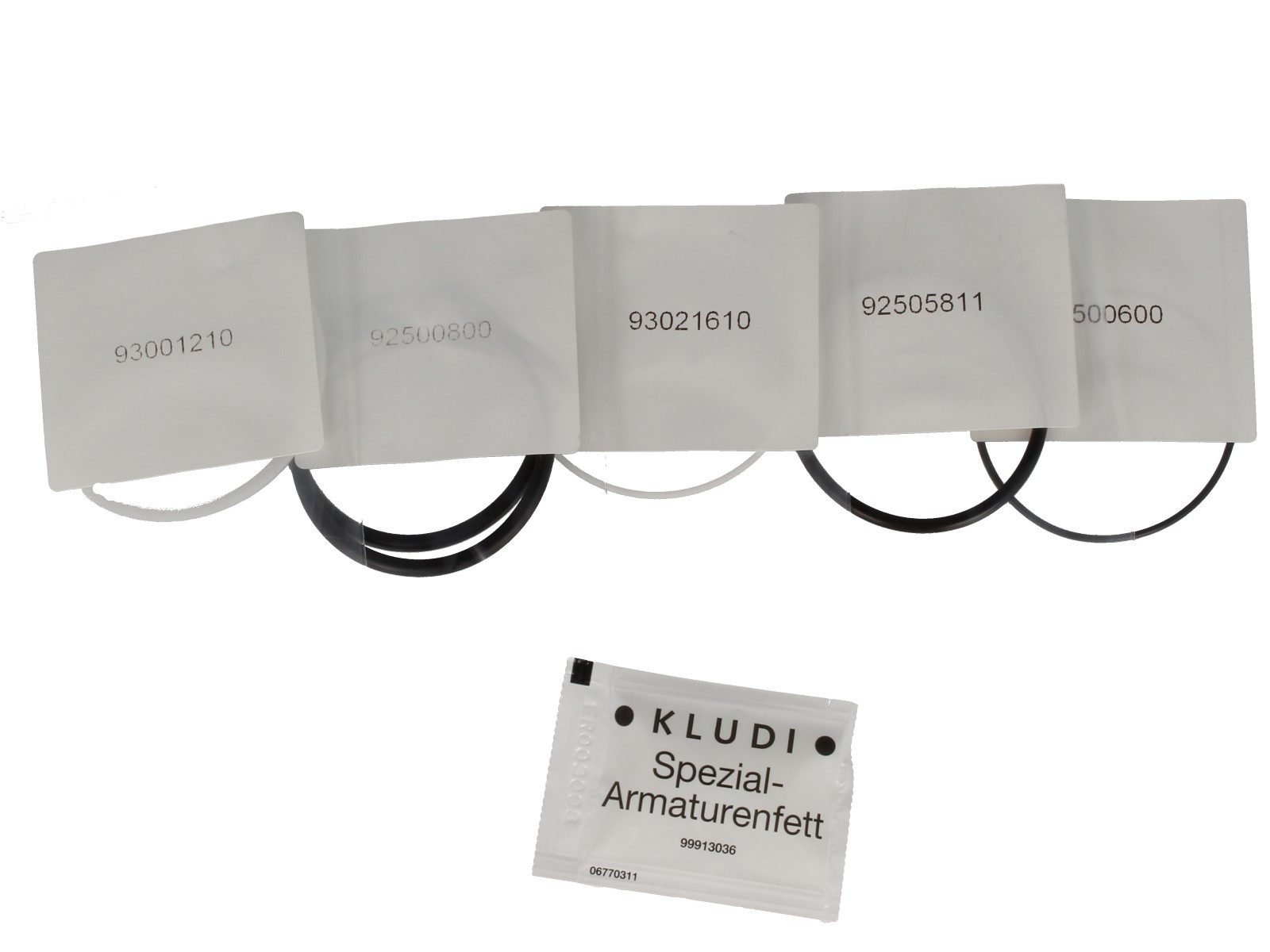 Kludi Spültischarmatur Dichtungssatz 7531200 für Kludi-Mix bis 12/2002 Objekta-Mix u.a.