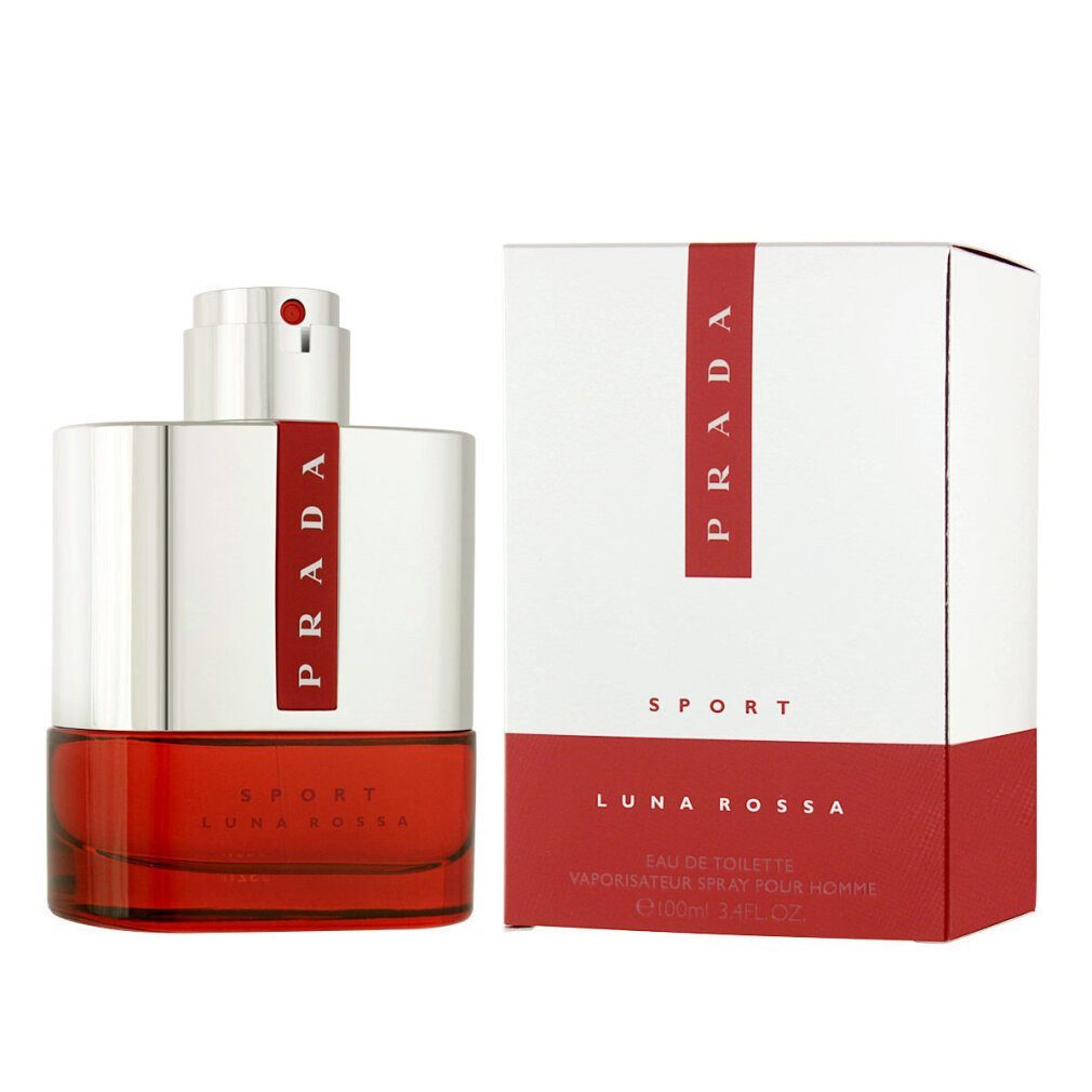 PRADA Eau de Toilette Luna Rossa Sport, Glasflakon, Parfüm EDT, Herrenduft