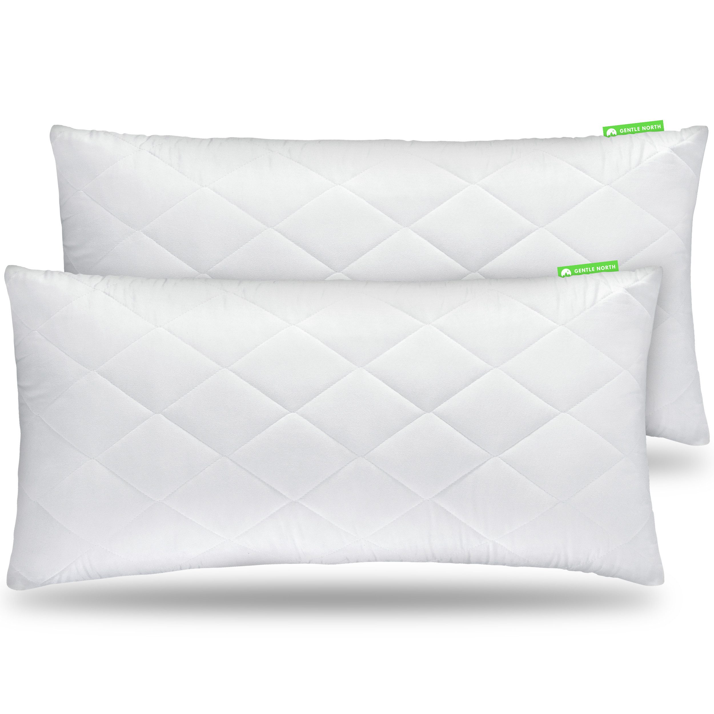 Gentle North Microfaserkissen Doppelpack Kopfkissen zum Schlafen - Schlafki günstig online kaufen