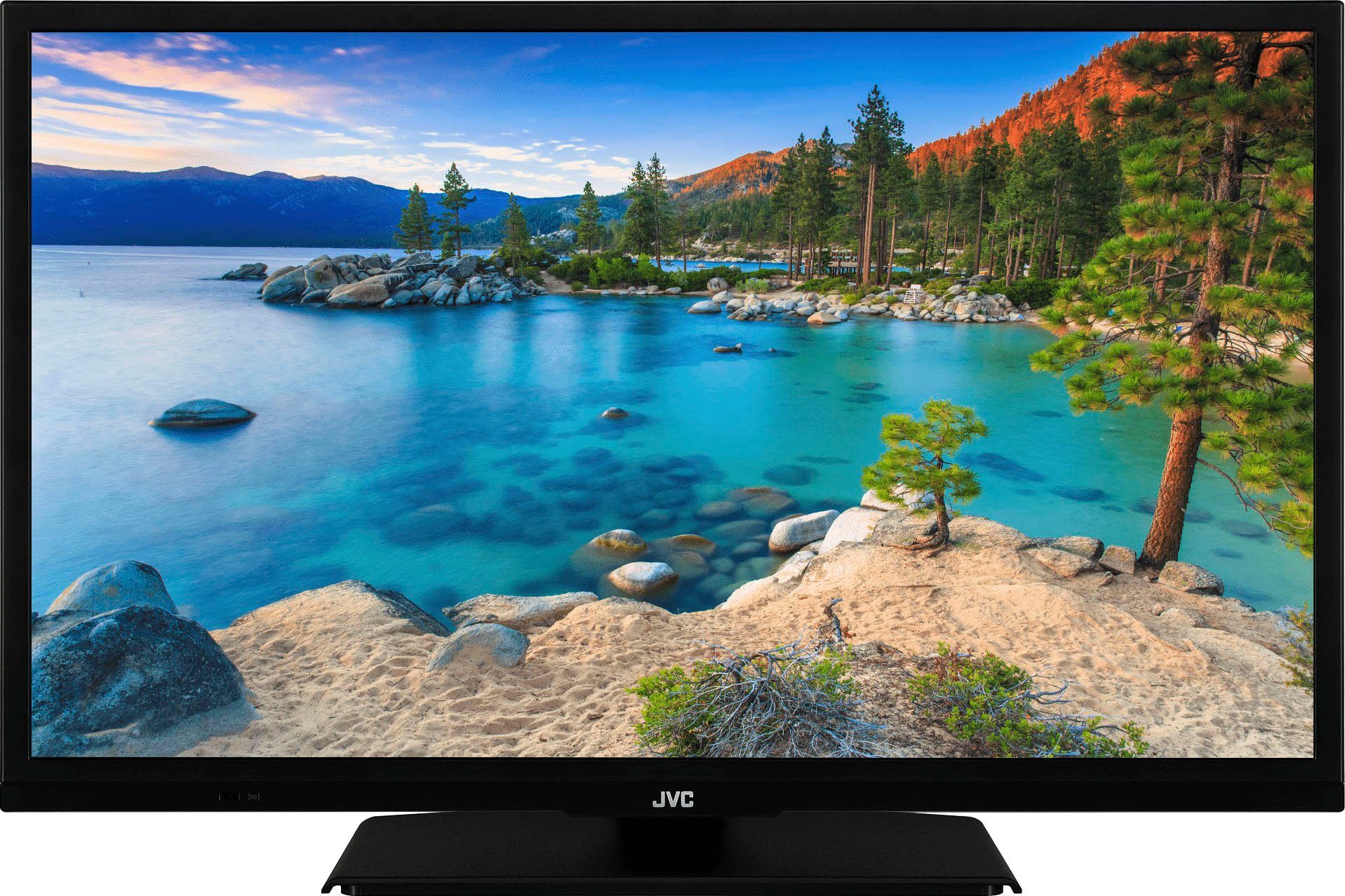 JVC LT-24VH5156 LED-Fernseher (60 Portal JVC Smart cm/24 Smart-TV), ready, HD Zoll