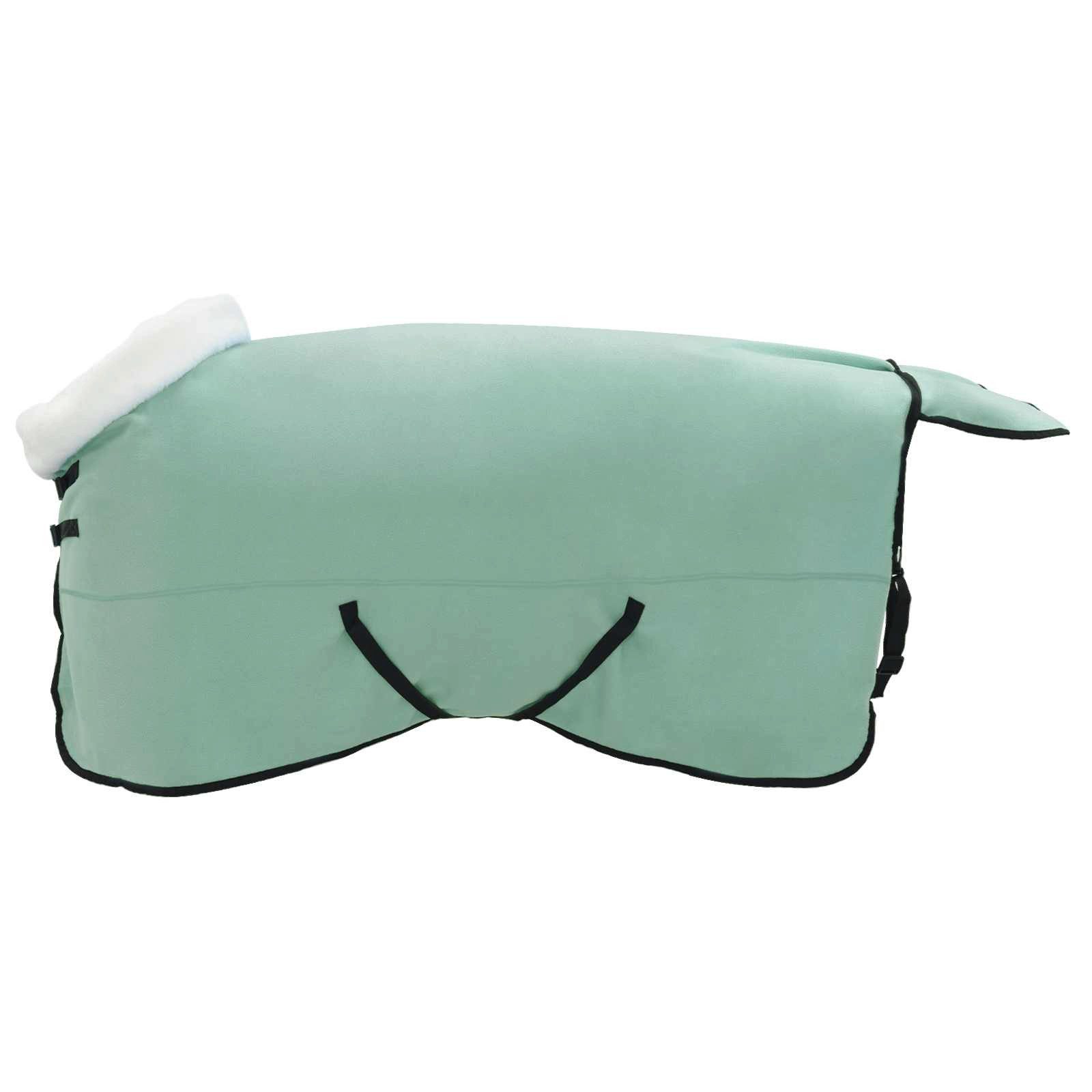 vidaXL Tierdecke Pferdedecke Sondergrün 135 cm Polarfleece