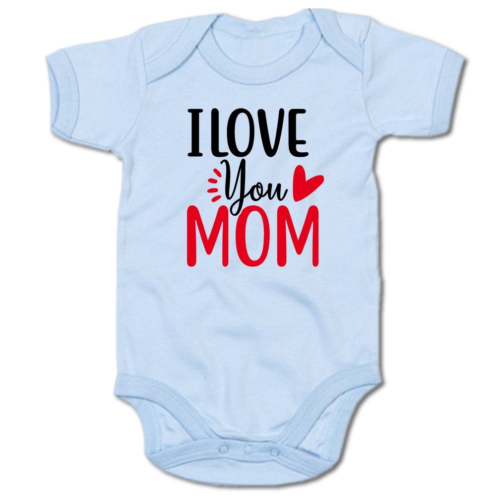 Kurzarmbody I love you Mom
