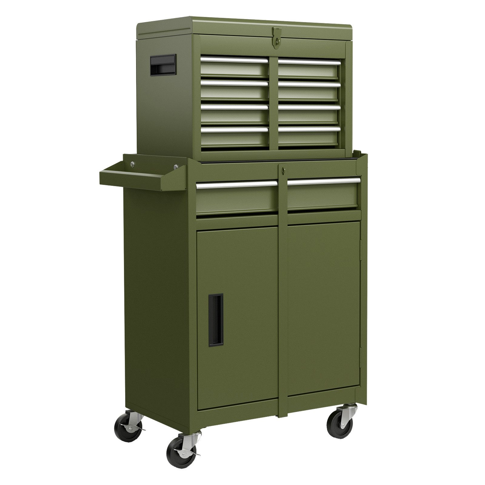 COSTWAY Werkzeugwagen, max. Traglast:100,00 kg, mit 5 Выдвижные ящики, abnehmbar