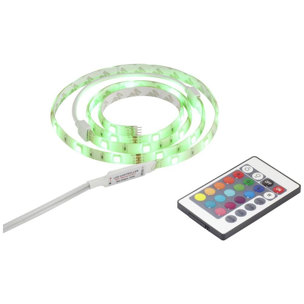 LED Stripe LED-Streifen-Komplettset mit USB-Anschluss