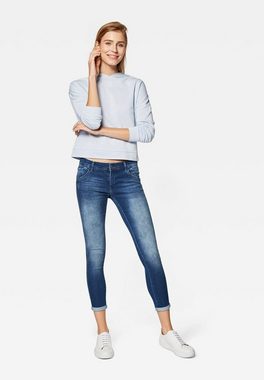 Mavi Skinny-fit-Jeans Super Skinny Fit Ankle Jeans Denim Stretch Hose LEXY (1-tlg) 4167 in Blau
