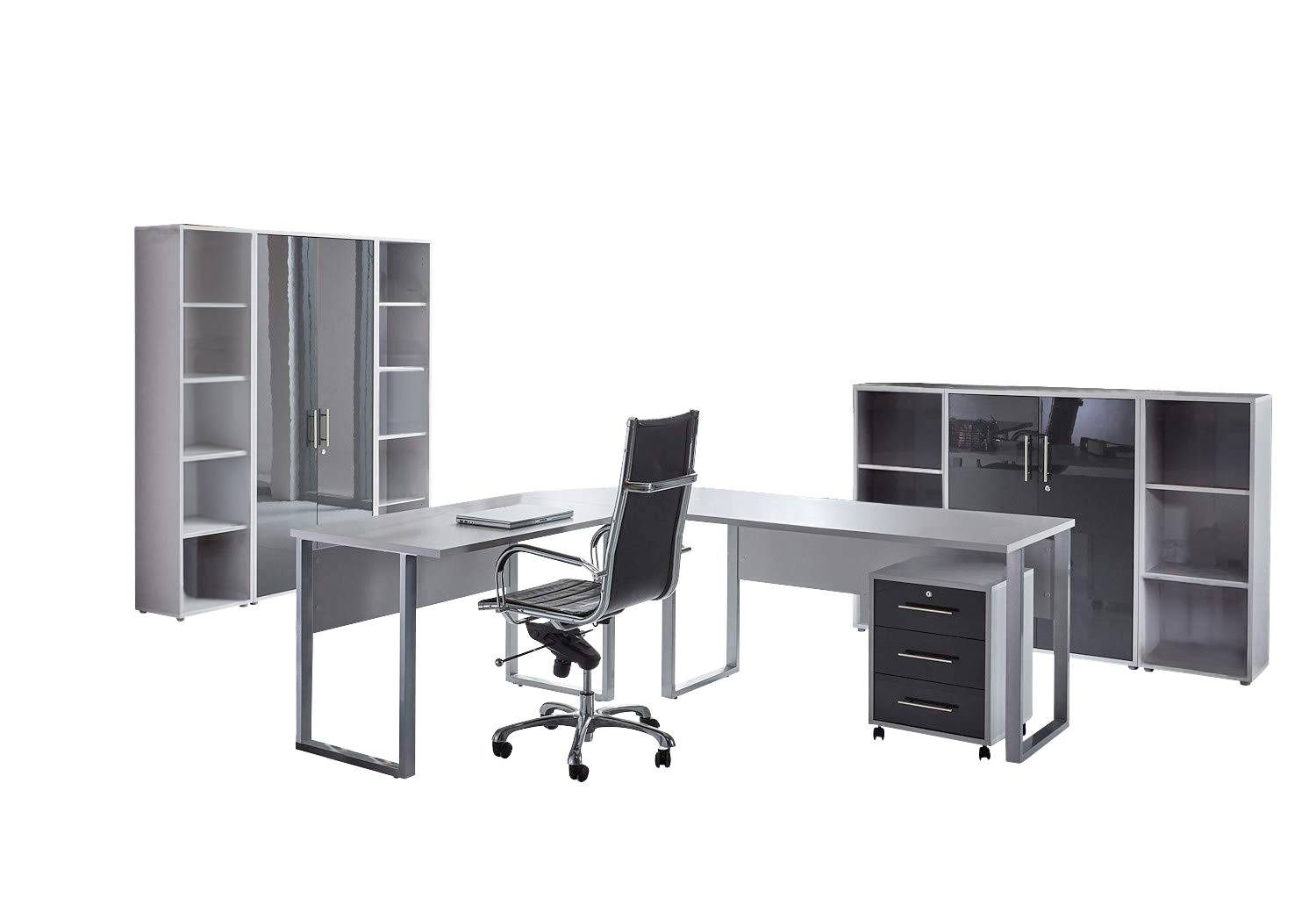 BMG Möbel Büromöbel-Set Office Edition 5, (Büro Set, 8 tlg), Türen abschlie günstig online kaufen