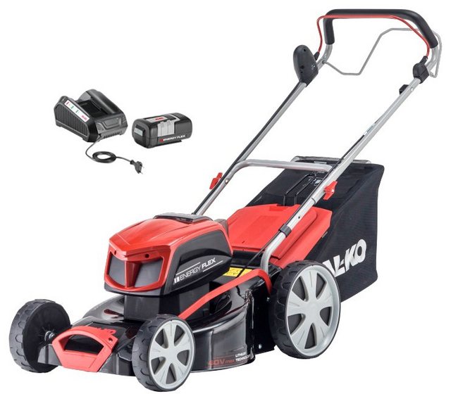 AL-KO Akku-Rasenmäher 46.9 Li SP SET, 46 cm Schnittbreite, mit Radantrieb, Akku, Ladegerät