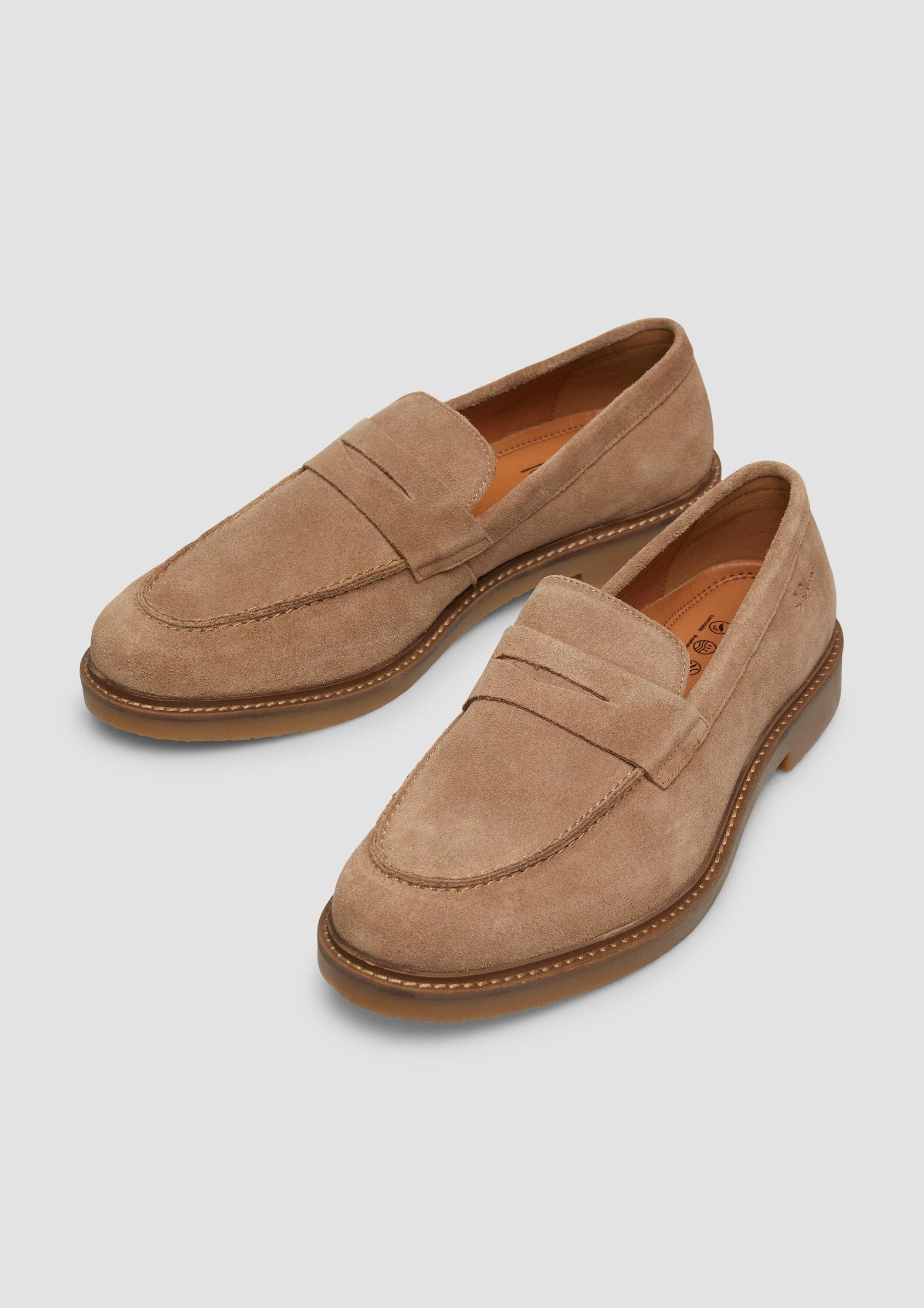 s.Oliver Slipper Schnürschuh Elegante Loafer aus Leder