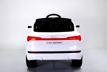 ES-Toys Elektro-Kinderauto Elektroauto Audi E-Tron, Belastbarkeit 30 kg, Sportback, Stoßdämpfer, Fernbedienung