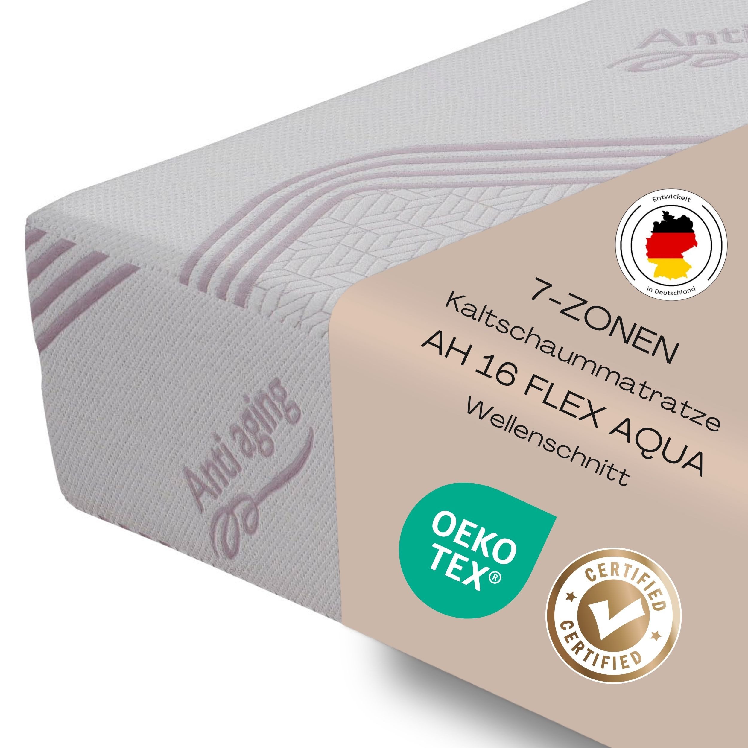 Gelschaummatratze AH24 DUOPUR Anti-Aging Premium Visco günstig online kaufen