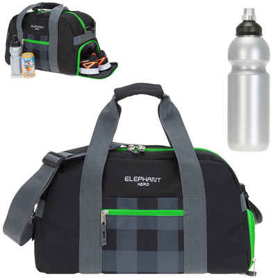 ELEPHANT Sporttasche Hero Signature Sporttaschen, Tasche mit Schuhfach, Schule + Trinkflasche