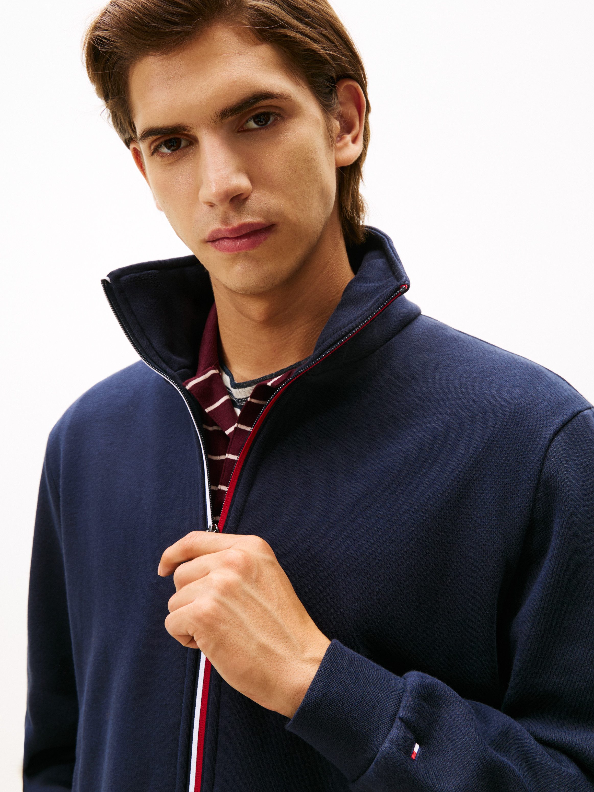 Tommy Hilfiger Blouson GLOBAL STRIPE ZIP günstig online kaufen