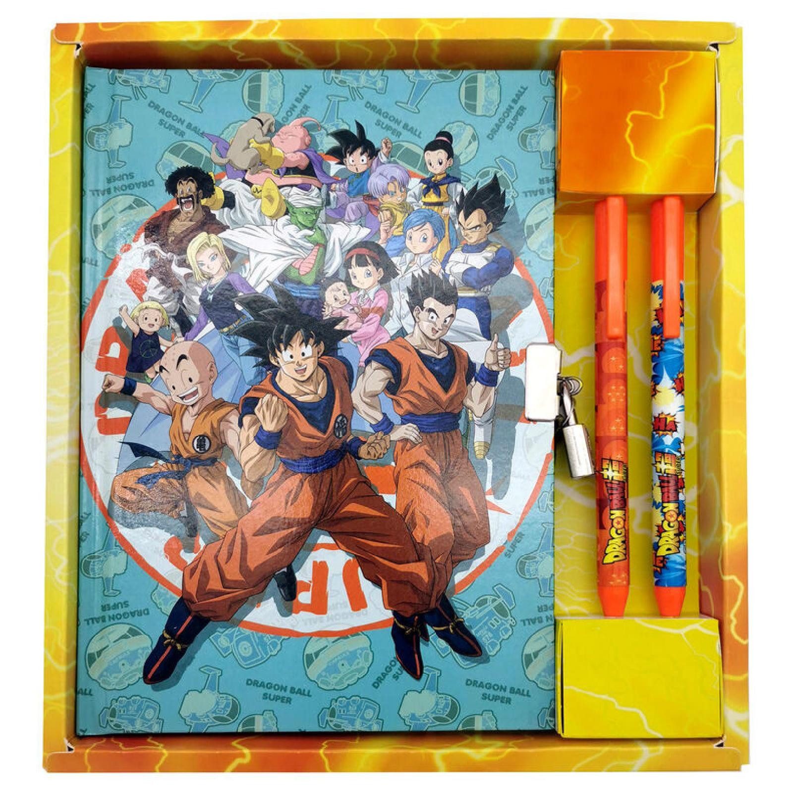 CyP Brands Tagebuch Dragon Ball set diary + 2 pens