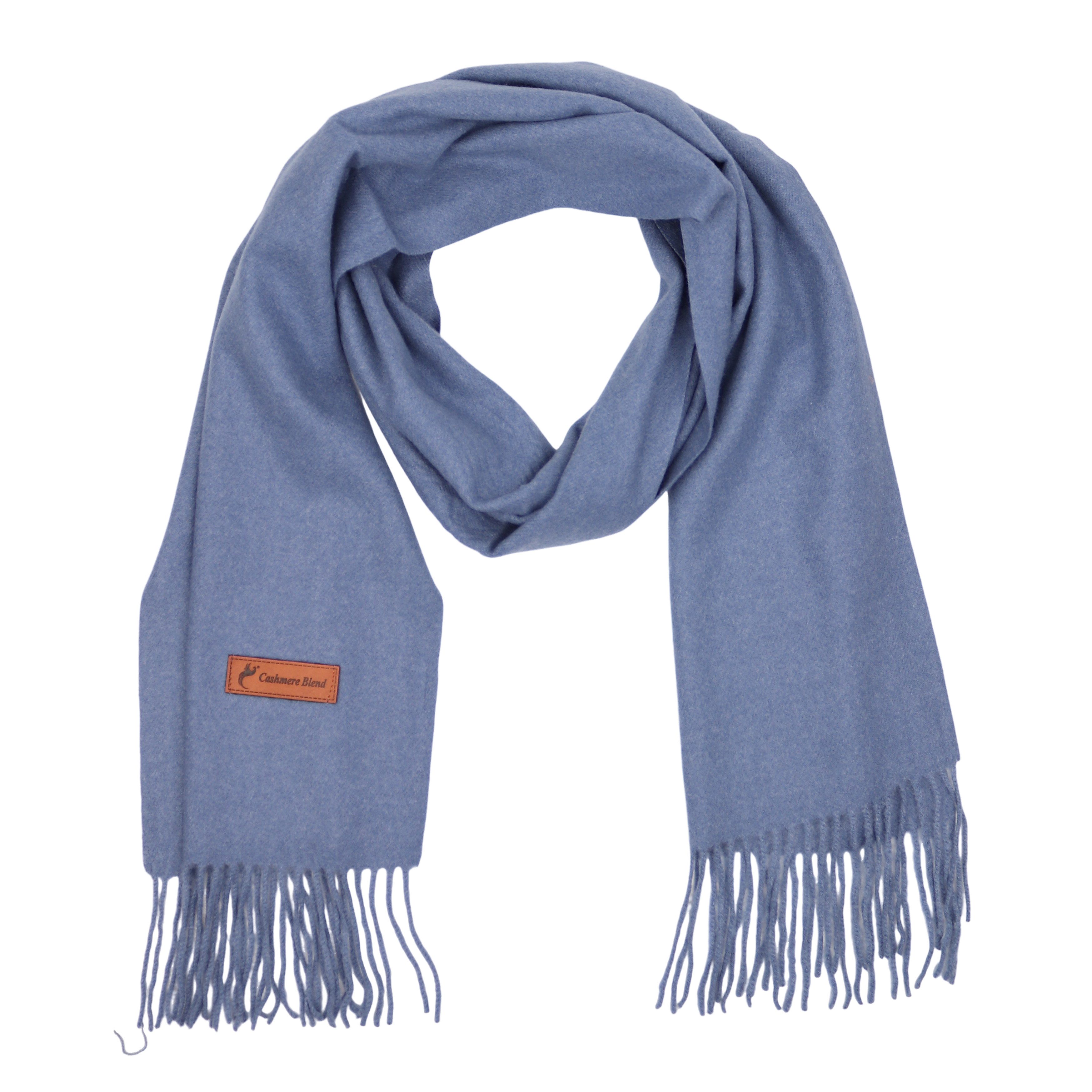 MIRROSI Modeschal Herren Weicher und warmer Schal Unifarbe 32x180cm, (schli günstig online kaufen