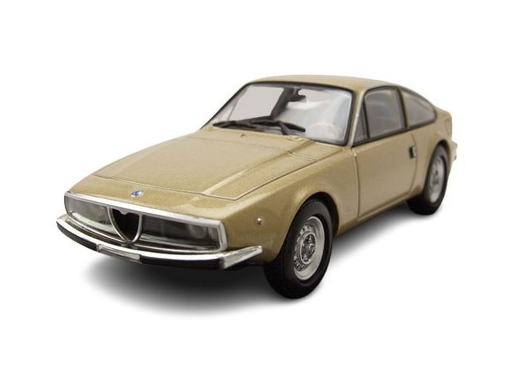 Maxichamps Modellauto Alfa Romeo 1600 Junior Z 1972 gold, Maßstab 1:43