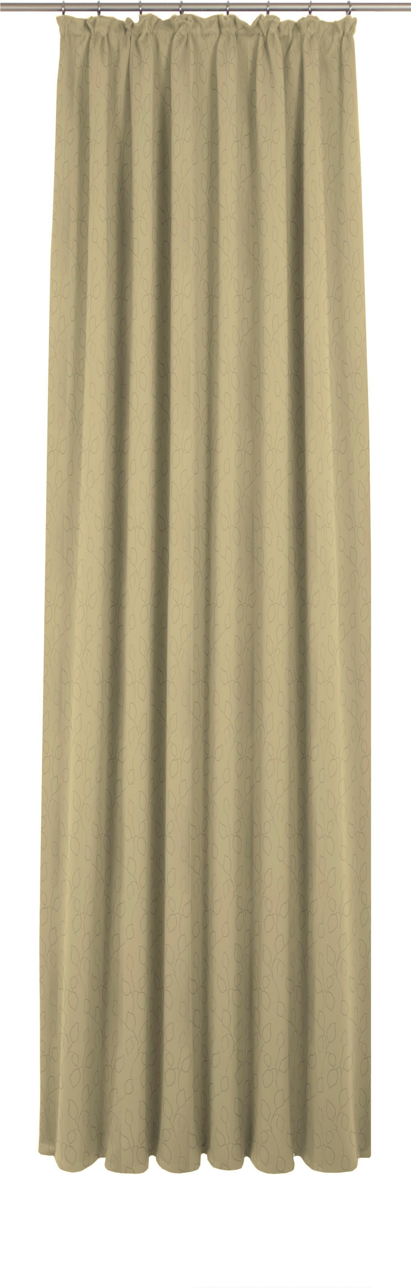 Wirth Vorhang Westport (1 St), Smokband, blickdicht, Jacquard