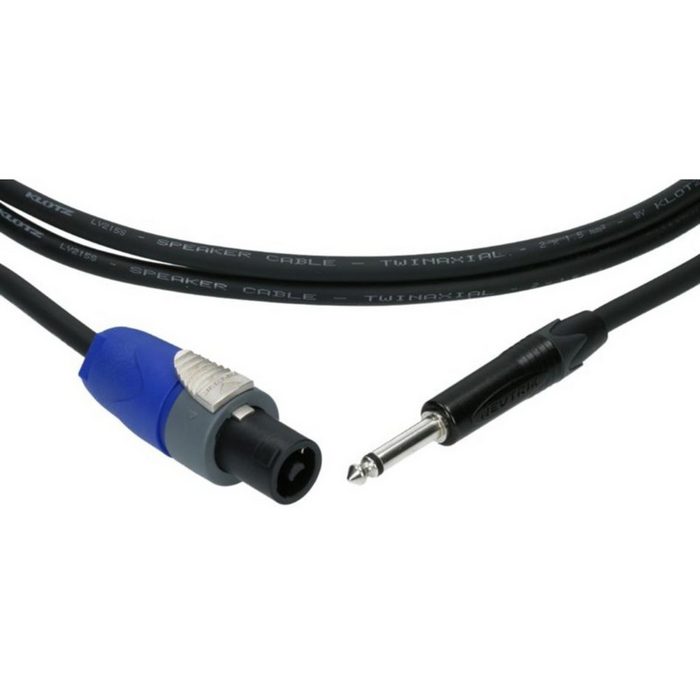Klotz Cables Spielzeug-Musikinstrument SC1-SP02SW Lautsprecherkabel Speakon Klinke 2 m 2x 1 5 mm²