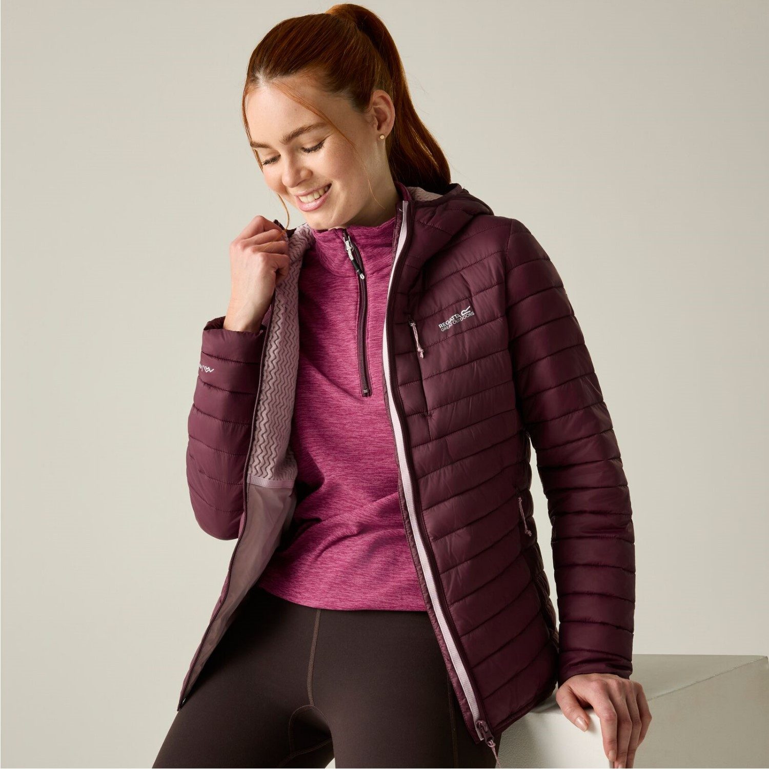 Regatta Steppjacke Lightfell Jacke mit Kapuze Wasserabweisend
