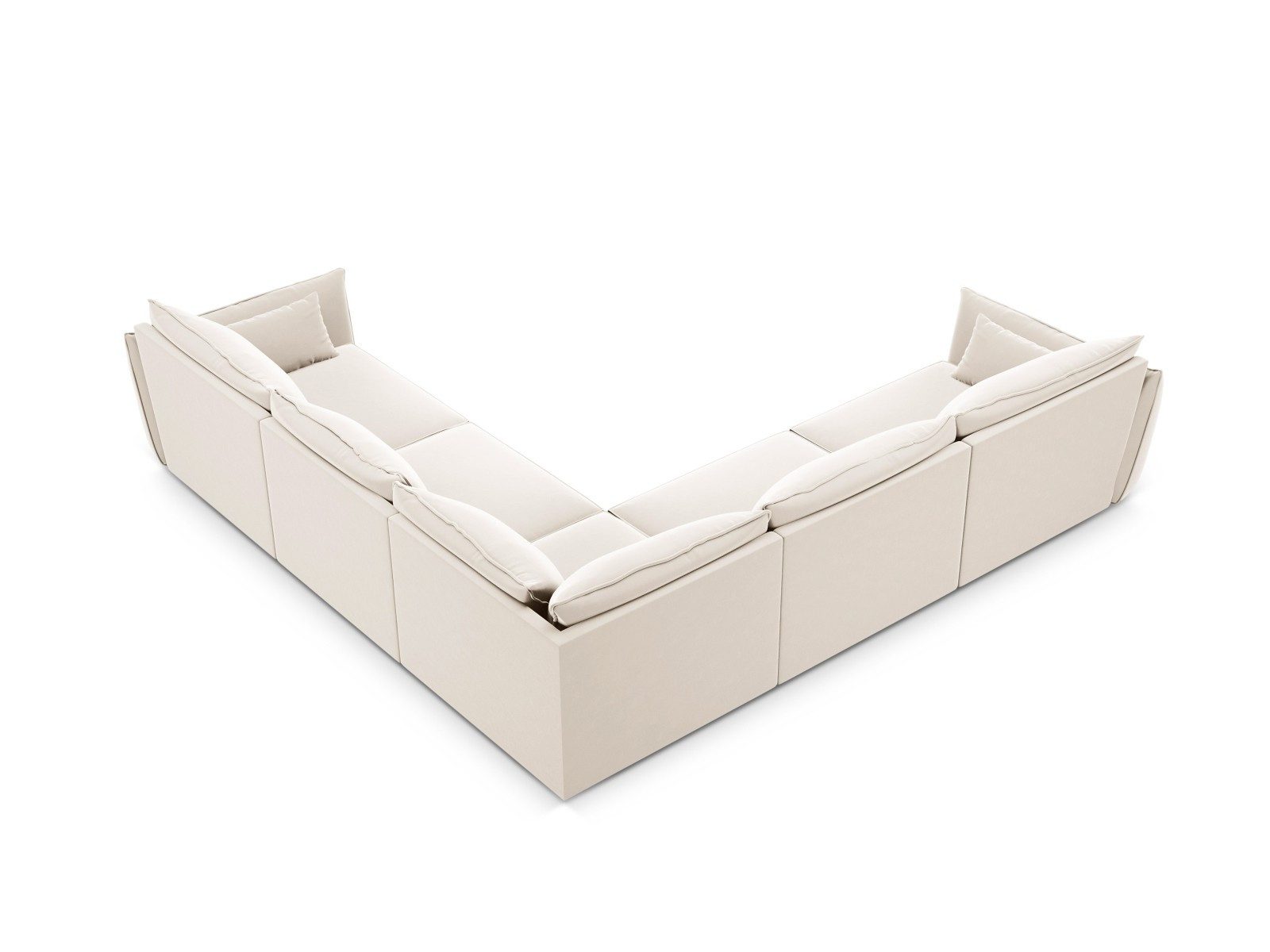 Micadoni Ecksofa Kaelle, 7-Sitzer günstig online kaufen